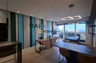 Excelente sala comercial localizada na praia brava, itajaí