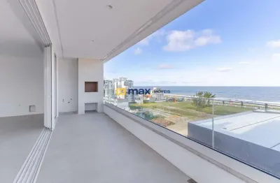 Alto padrão com linda vista para o mar, 3 suítes, praia brava, itajaí