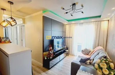 Apartamento mobiliado com 2 dormitórios à venda, itaipava, itajaí