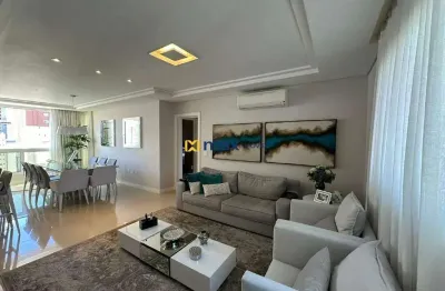 Venda: apartamento andar alto, 1 suíte, 2 demi suítes, churrasqueira a carvão, 2 vagas de garagem.
