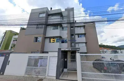 Excelente apartamento semi mobiliado com 2 quartos (1 suíte) à venda, santa regina, camboriú