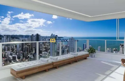 Venda: lançamento com 4 quartos, amplo living e 3 vagas. centro de balneário camboriú