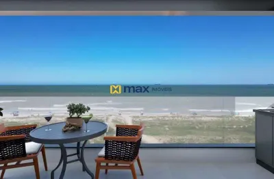 Venda: apartamento frente mar 2 suítes, meia praia, navegantes