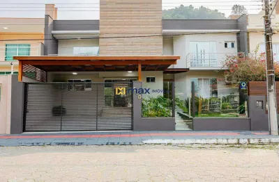 Casa ampla com 3 suítes (1 master com closet), ressacada, itajaí