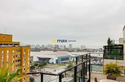Excelente cobertura duplex mobiliada com vista mar à venda, 3 suítes, fazenda