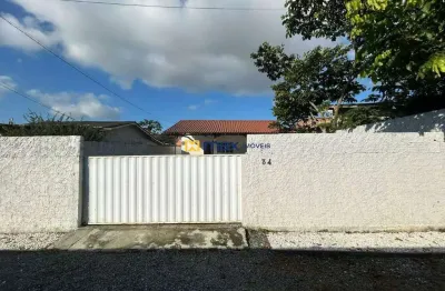 Venda: casa averbada com 34m² privativo, 1 dormitório, machados, navegantes