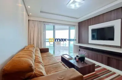 Apartamento alto padrão mobiliado, vista mar com 3 suítes à venda no bairro centro em itajaí