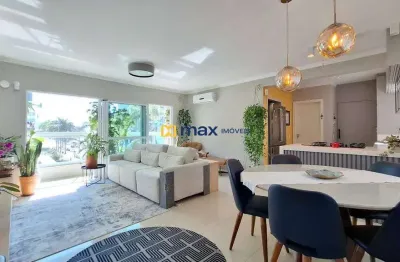 Apartamento semi mobiliado com 3 quartos (1 suíte) à venda no bairro praia brava em itajaí