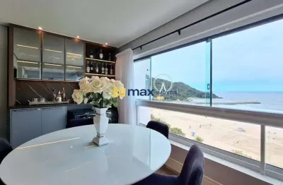 Apartamento frente mar com 3 quartos (2 suítes), mobiliado e decorado à venda, centro, balneário camboriú
