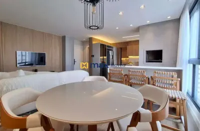 Apartamento mobiliado com 3 quartos (1 suíte) à venda no bairro centro em itajaí