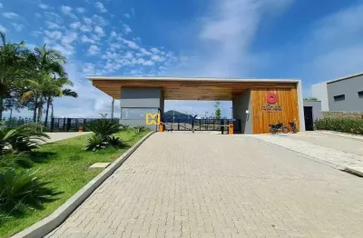 Excelente terreno em condomínio fechado, 201 m², rio do meio, itajaí