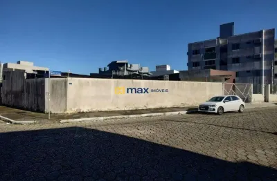 Terreno de esquina com 533 m² à venda no bairro carvalho em itajaí