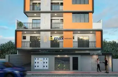 Venda: apartamento studio 26m², quadra mar, centro, navegantes