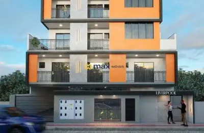 Venda: apartamento studio 26m², quadra mar, centro, navegantes