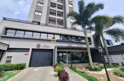Apartamento semi mobiliado com 2 dormitórios. bairro: cordeiros, itajaí.