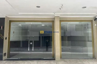 Locação: ampla sala comercial, com mezanino. quadra mar. centro. balneário camboriú.