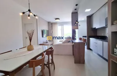 Apartamento mobiliado com 2 quartos (1 suíte) no bairro Praia Brava em Itajaí
