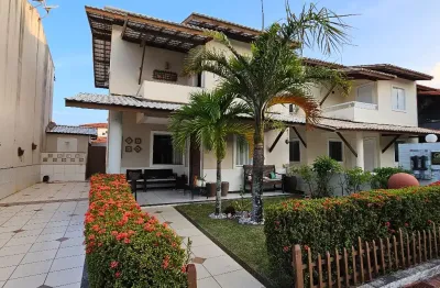 Casa duplex - 4/4, sendo 1 suíte- condomínio fechado no bairro pitangueiras em lauro de freitas- ba