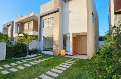 Casa duplex 4 quartos, sendo 2 suítes, localizada em condomínio em vila de abrantes- abrantes- camaçari- ba
