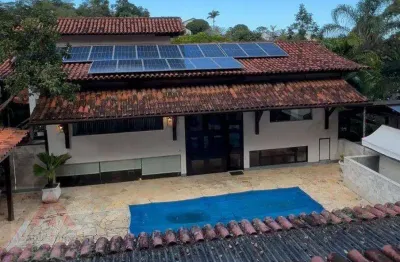 Casa de luxo com 5 quartos à venda em itaipu – niterói | condomínio fechado de alto padrão com elevador panorâmico e energia solar