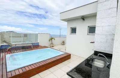 Cobertura de luxo linear frente mar à venda em piratininga, niterói – 3 suítes, piscina privativa e vista deslumbrante