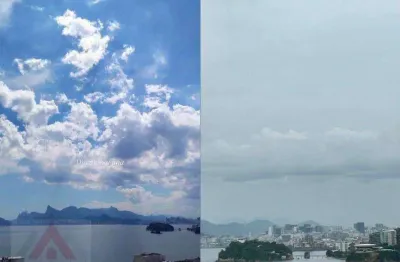 Apartamento com vista para o mar na praia de icaraí – 2 quartos, 1 vaga, infraestrutura completa – niterói rj