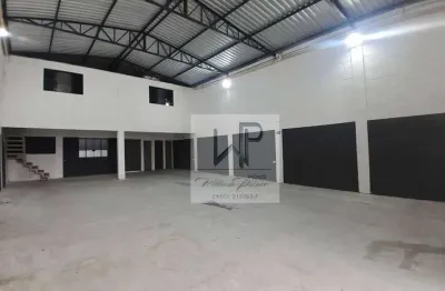Galpão para alugar, 250 m² por r$ 7.933/mês - jardim cumbica - guarulhos/sp