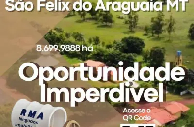 Fazenda à venda na Zona Rural, São Félix do Araguaia 