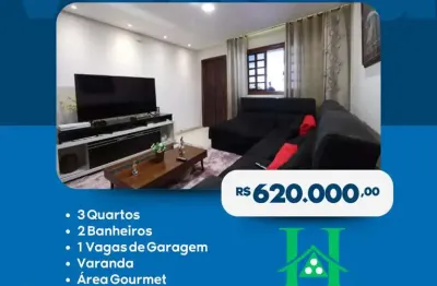 Casa para venda em são paulo, chacara belenzinho, 3 dormitórios, 2 banheiros, 1 vaga