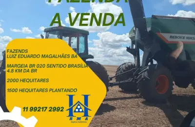 Fazenda para venda em luís eduardo magalhães, rural
