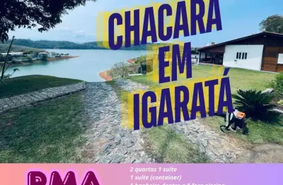 Chácara para venda em igaratá, condominio das aguas de igaratá, 2 dormitórios, 1 suíte, 2 banheiros