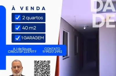 Apartamento 2 quartos para venda em são paulo, carrão, 2 dormitórios, 1 banheiro, 1 vaga