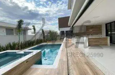 Casa em condomínio fechado com 4 quartos à venda na renato marcos cesar, 100, alphaville dom pedro 3, campinas, 390 m2 por r$ 3.700.000