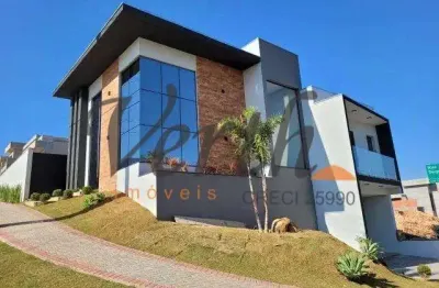 Casa em condomínio fechado com 3 quartos à venda na mario monaro, jardim laguna, indaiatuba, 205 m2 por r$ 1.490.000