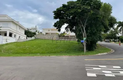 Terreno em condomínio fechado à venda na rua aracandiva, 86, loteamento alphaville campinas, campinas, 1055 m2 por r$ 2.100.000