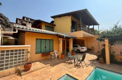 Casa em condomínio fechado com 4 quartos à venda na rua san conrado, 1000, loteamento caminhos de san conrado (sousas), campinas, 190 m2 por r$ 1.200.000