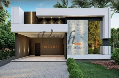 Casa em condomínio fechado com 3 quartos à venda na mario gil, sn, loteamento park gran reserve, indaiatuba, 207 m2 por r$ 1.590.000