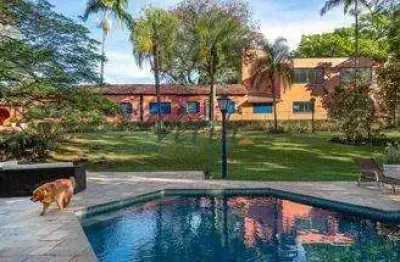 Casa com 8 quartos à venda na rua antônio ferreira netto, sn, loteamento residencial entre verdes (sousas), campinas, 59550 m2 por r$ 12.990.000