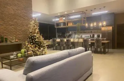 Casa em condomínio fechado com 5 quartos à venda na avenida isaura roque quércia, 6662, loteamento residencial entre verdes (sousas), campinas, 370 m2 por r$ 5.900.000