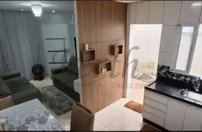Casa com 2 quartos à venda na rua cedro, 9, parque dos pinheiros, hortolândia, 80 m2 por r$ 370.000