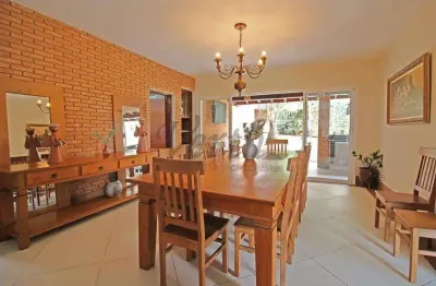Casa em condomínio fechado com 5 quartos à venda na renato benedito petta, 1000, vila brandina, campinas, 392 m2 por r$ 1.400.000