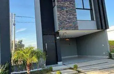 Casa em condomínio fechado com 3 quartos à venda na avenida 1, sn, loteamento park gran reserve, indaiatuba, 177 m2 por r$ 1.330.000