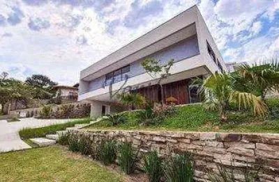 Casa em condomínio fechado com 4 quartos à venda na jaboti, 100, vista alegre, vinhedo, 525 m2 por r$ 3.980.000