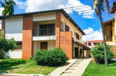 Casa em condomínio fechado com 5 quartos à venda na rua geraldo trefiglio, 140, chácara belvedere, campinas, 430 m2 por r$ 1.850.000