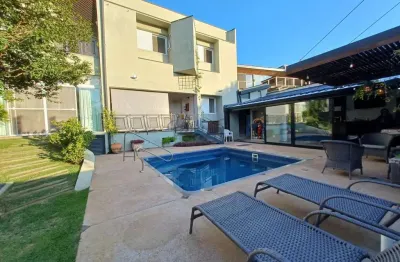 Casa em condomínio fechado com 4 quartos à venda na avenida dona maria franco salgado, 50, jardim botânico (sousas), campinas, 380 m2 por r$ 2.500.000