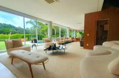Casa em condomínio fechado com 4 quartos à venda na rua lucia ribeiro do valle nogueira, 827, loteamento residencial jaguari (sousas), campinas, 600 m2 por r$ 4.250.000