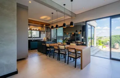 Casa em condomínio fechado com 3 quartos à venda na avenida carlos diaulas serpa, 10, loteamento parque dos alecrins, campinas, 330 m2 por r$ 3.000.000