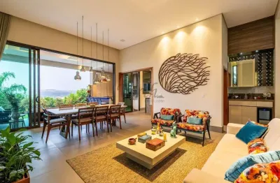 Casa em condomínio fechado com 4 quartos à venda na rua saint paul de vence, 100, ville sainte helene, campinas, 330 m2 por r$ 3.795.000