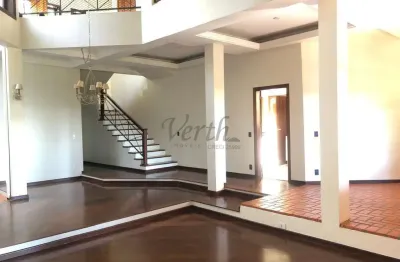 Casa em condomínio fechado com 3 quartos para alugar na avenida papa joão paulo i, 616, bairro das palmeiras, campinas, 380 m2 por r$ 7.500