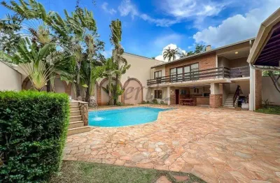 Casa em condomínio fechado com 4 quartos à venda na avenida dona maria franco salgado, 50, jardim botânico (sousas), campinas, 522 m2 por r$ 1.980.000